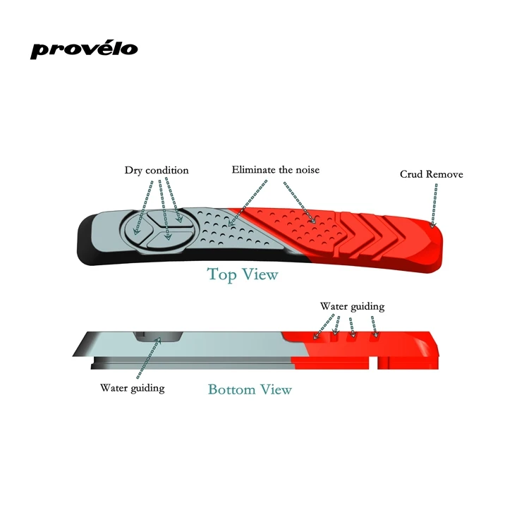 
1 Pair Bicycle Brake Pads Bicycle Braking V-Brake Holder Shoes Rubber Blocks Durable Mountain Bike Accessories 