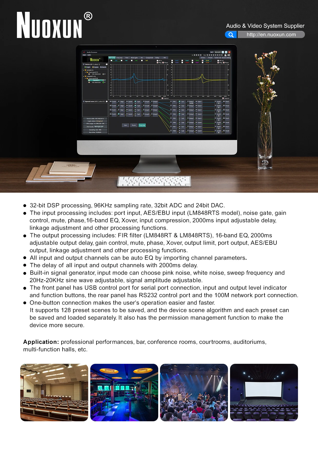 Dsp Audio Processor DBX Professional Digital DriveRack Audio Effects Processor Digital Audio Processor Speaker Management