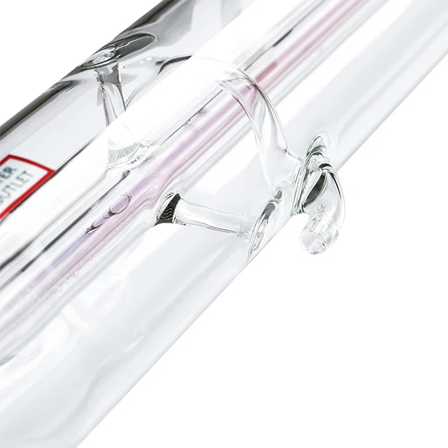 100 CO2 Laser Lamp Max 130 Watts Lasea Tubo  Metal Head Catalyst Coating on Germany Schott Discharge Tube 12 Months Warranty