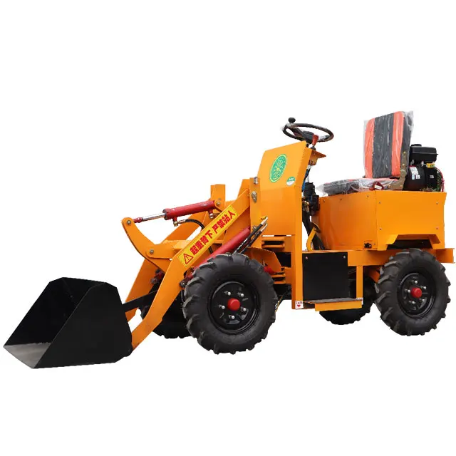 Cheap Small electric mini front end compact battery wheel loader electric loader for sale