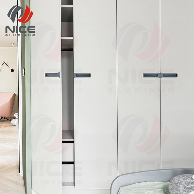 long wardrobe drawer concealed handle pulls aluminium cabinet handle profile one meter aluminium closet handle