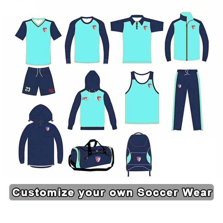 Hot football jersey sports soccer uniforms, custom soccer jersey