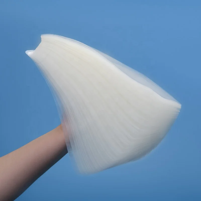 Biodegradable factory direct sale food clear sealer pack high temperature cooking Vacuum Bag