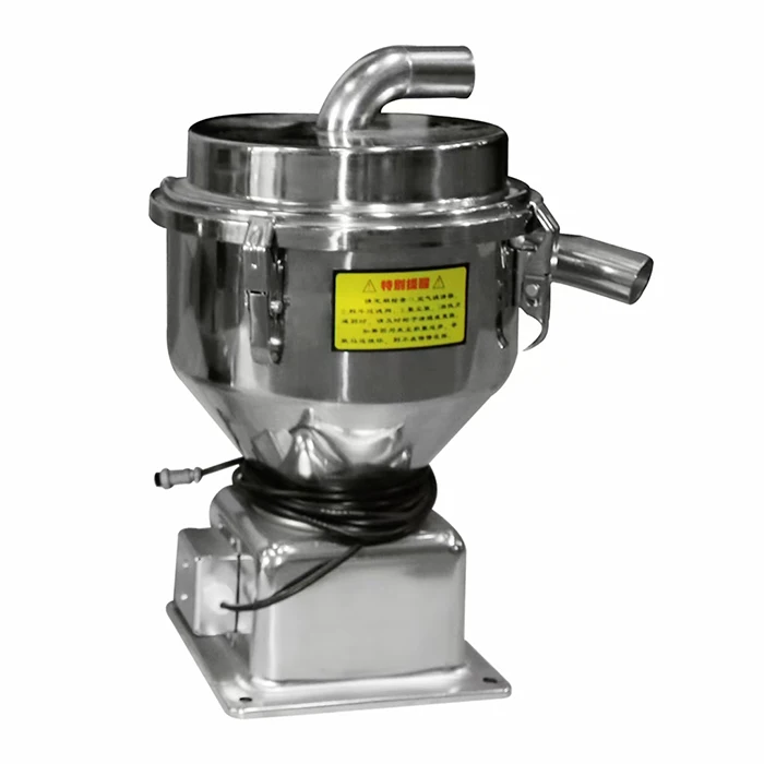 All capacity stainless steel hoppers for auto loader