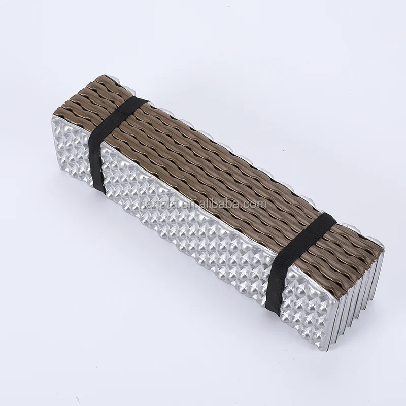 Tantu Ixpe aluminum foil egg slot  waterproof mat for outdoor tents damp proof mat XPE Mountain honeycomb egg nest folding mat