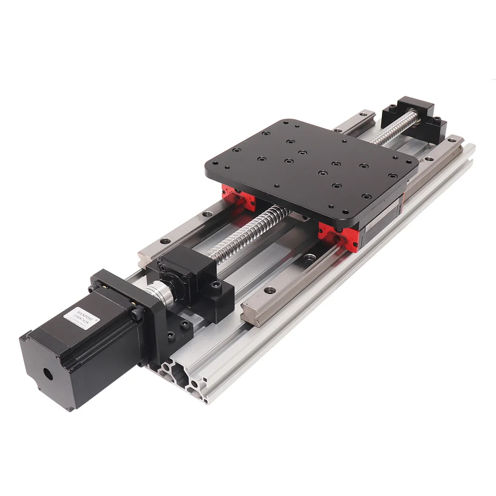 HanBuild for CNC milling machine HPV10 NEMA34 Stepper motor 34HS11860 Linear guide module 600mm SFU1616 ball screw