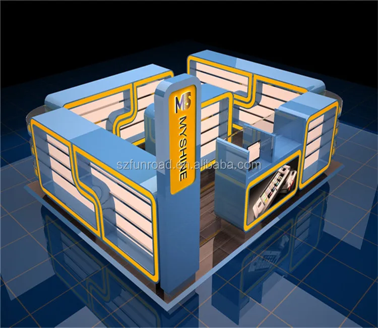 Custom Fashion Tempered Glass Cell Mobile Phone Case Mobile Sales Counter Mobile Shop Decoration Ideas for Mobile