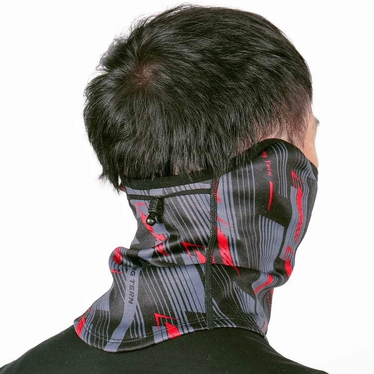 FLYING TERN Wind-Resistant Soft Fleece Men Women Neck Face Scarf Cycling Tube Bandana Bicycle Half Balaclava