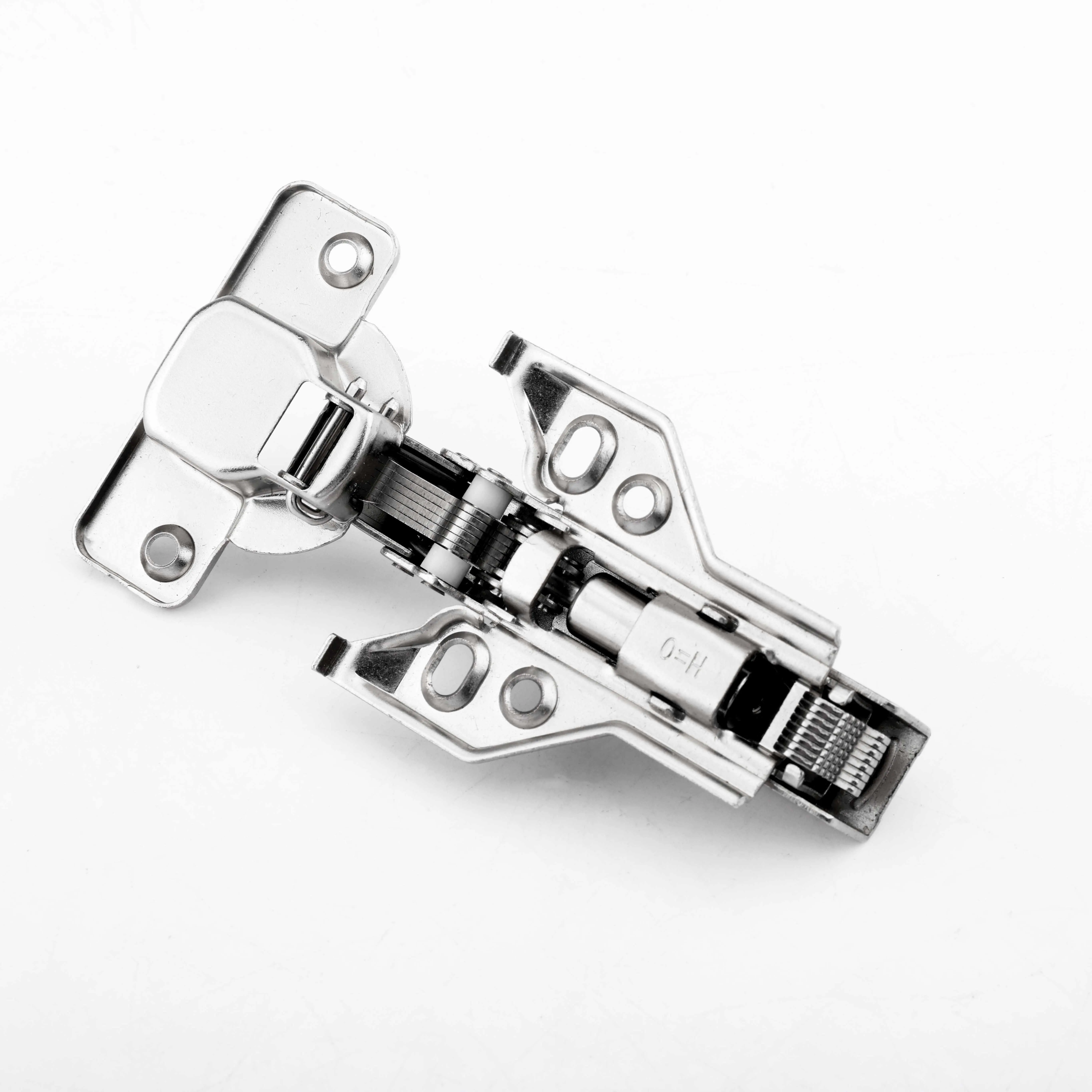 ROEASY Aluminum Frame Cabinet Hinge Soft Closing 35mm Cup Clip On Hinge With Hook For Furniture