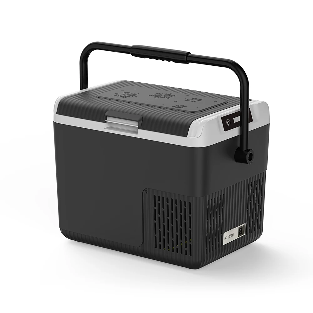 Mini Portable 18L Freezer 12V 220V AC DC Fridge Car Fridge Compressor Refrigerator For Truck RV