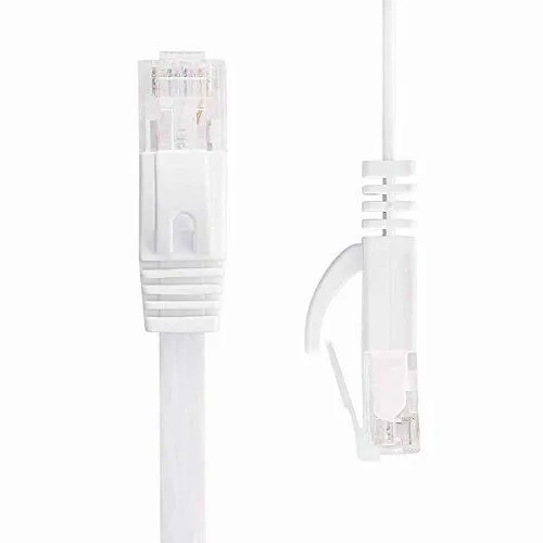 Manufacturer Flat Cat6 Ethernet Patch Cord STP 1000 Mbps Twisted Pair Cable RJ45 Connector For Wired Home And Office Networks