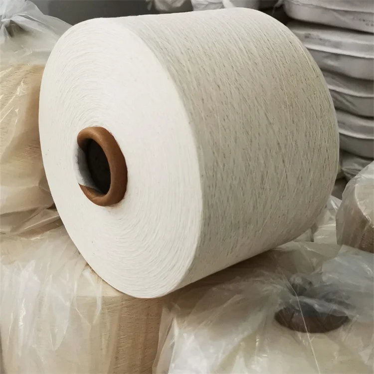 Top quality cheap prices raw white 100% Cotton yarn Open End Cotton Yarn for sale