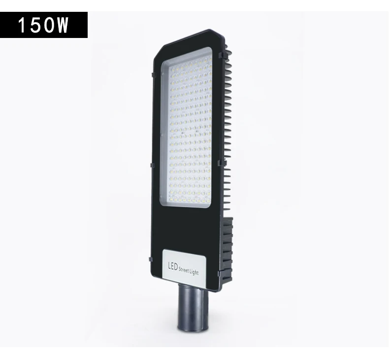 Outdoor lighting road lamp die casting Aluminum housing 5 years guarantee heavy heat sink with lens tempered glass street light