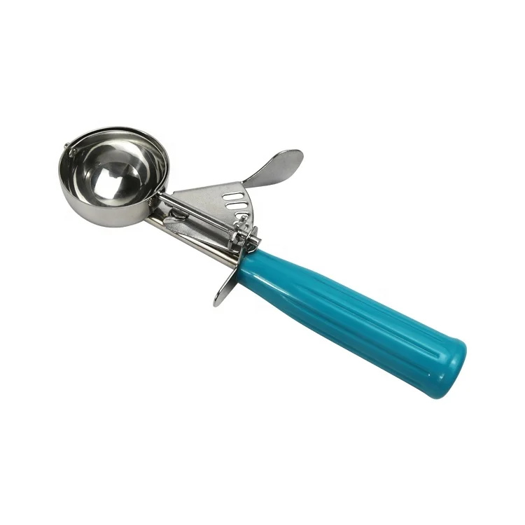 
Hot Sales Food Grade Stainless steel ice cream spoon Multi-functional Ice Cream Scooper Fruit ball scoop Watermelon ball scoop 