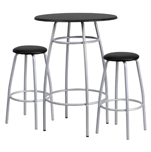 Family bar table bar chair two piece set of high stools