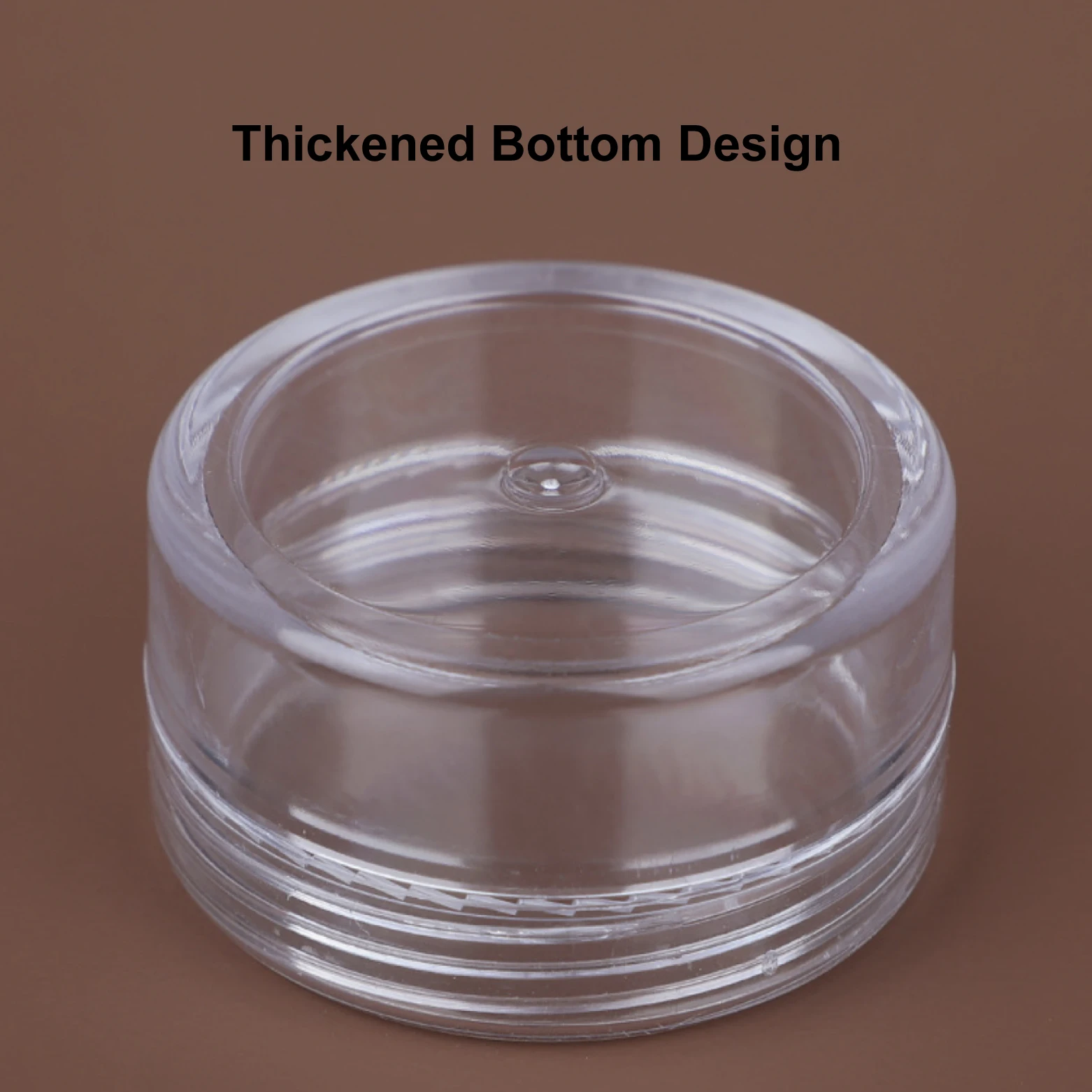 Clear Empty Portable Containers 3g 5 Gram Size Face Cream Jar Traveling Plastic Cosmetic Pot Jars for Loose Powder