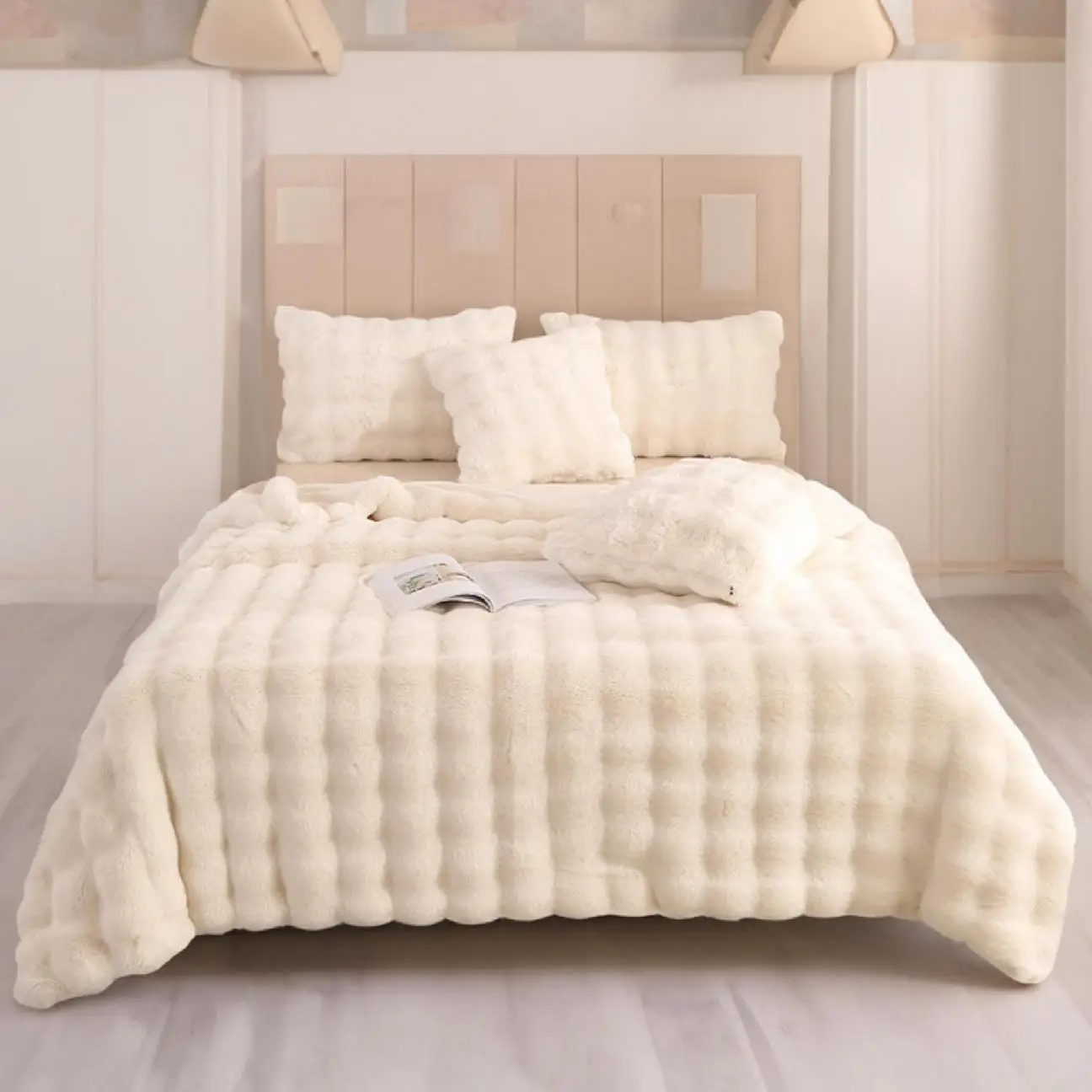 Wholesale Comfortable Idea Bed Cleaning Bedroom Set Flannel Fleece Blanket