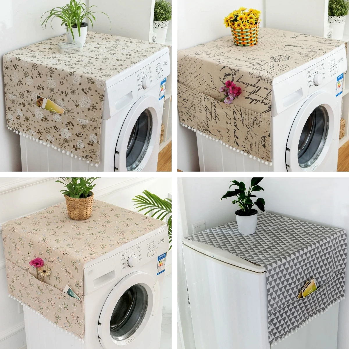 Factoray refrigerator cover storage bag cheap refrigerator dust cover