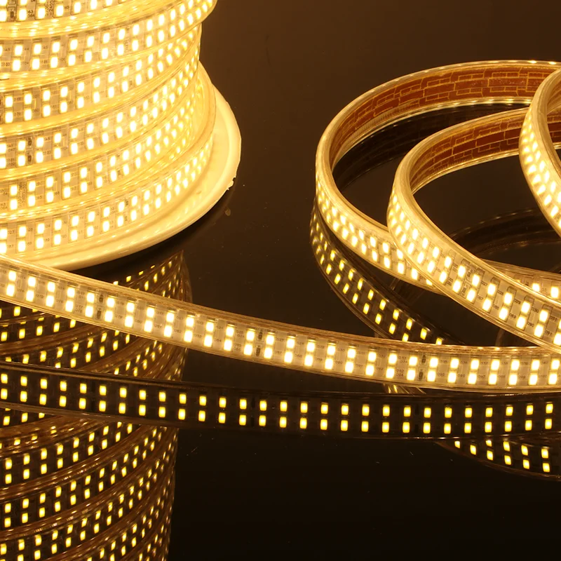 Прямая продажа с завода, самый популярный высокий CRI>80 16-18 лм медный профиль, гибкая светодиодная лента