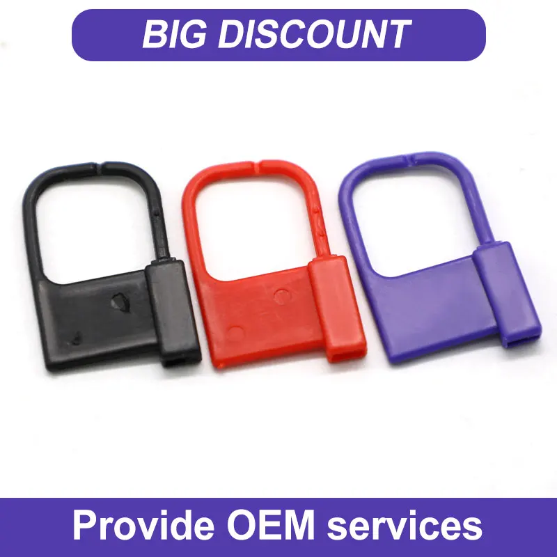 TX-PL105 disposable safety combination plastic mini padlocks seal