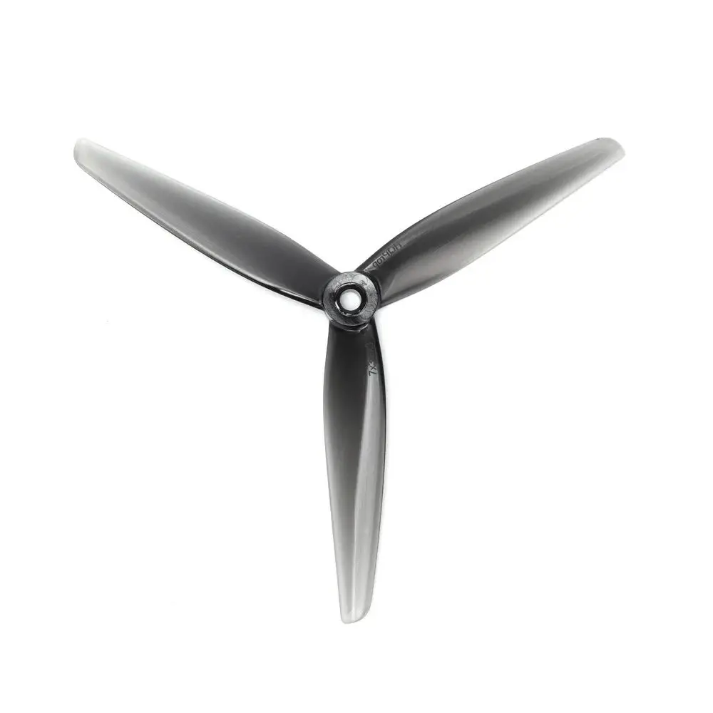 4pcs HQ 7.5X3.7X3 7537 7.5inch Propeller PC Tri-Blade Prop for FPV Robot Parts Both CW and CCW Included