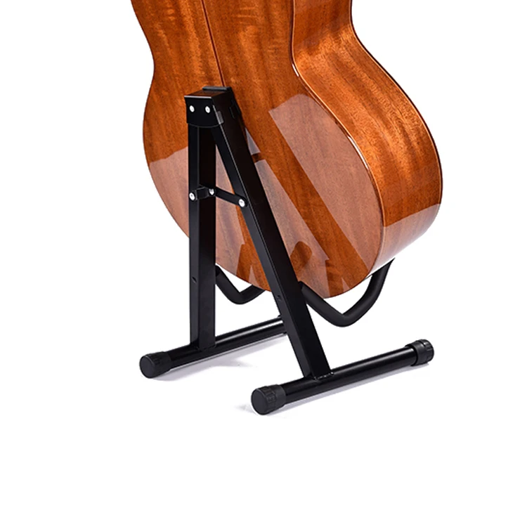 Basics Colorful A-Frame Guitar Stand With Anti-Skid Base Great Stability