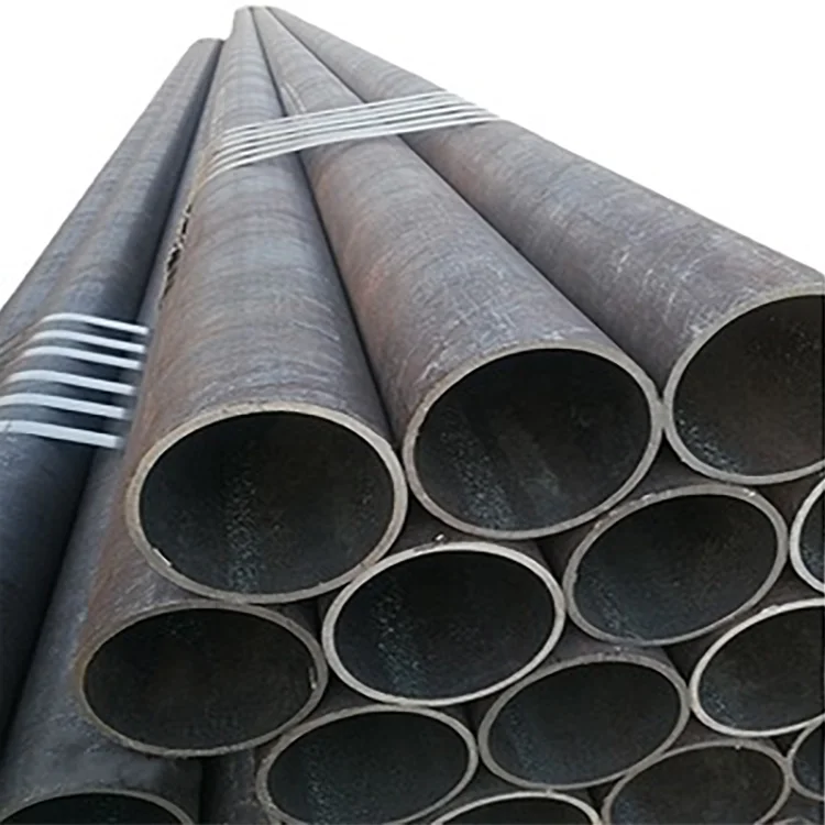Low Price Hot selling ASTM A53 A36 Carbon Steel Seamless Pipe in Lengths of 6m and 12m For the building industry