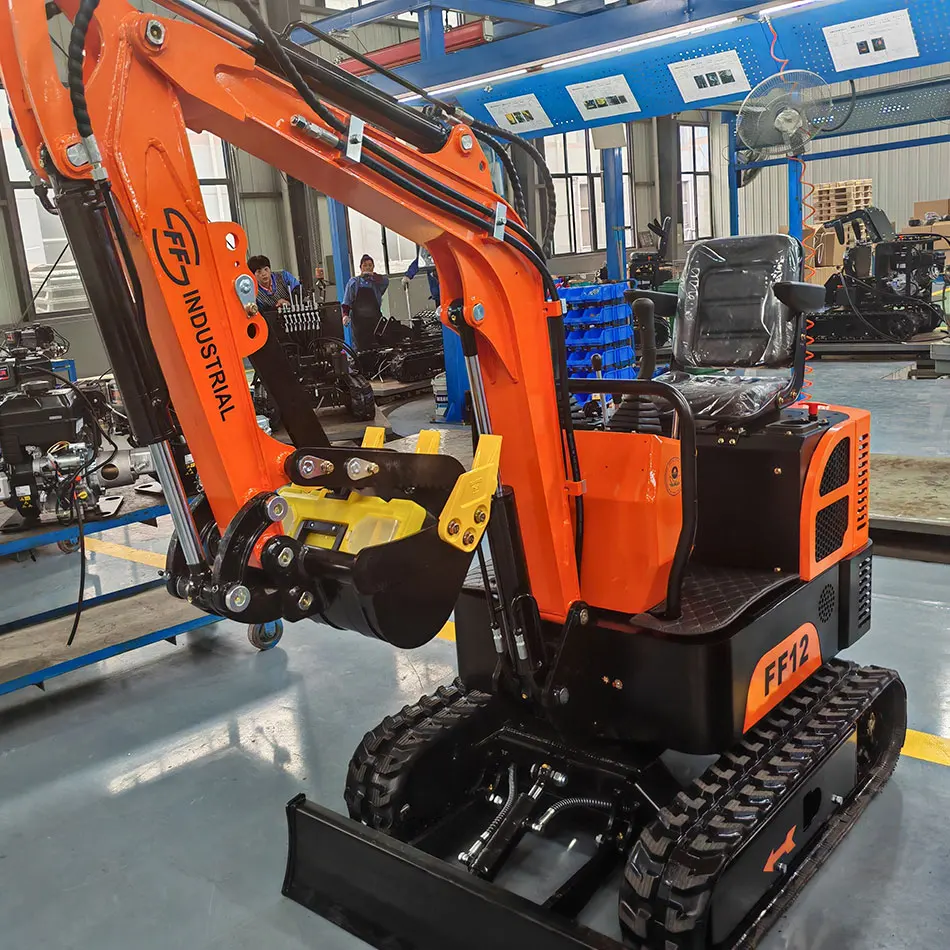 Eco-friendly design for reduced environmental impact Efficient hydraulic system for smooth operation mini bagger