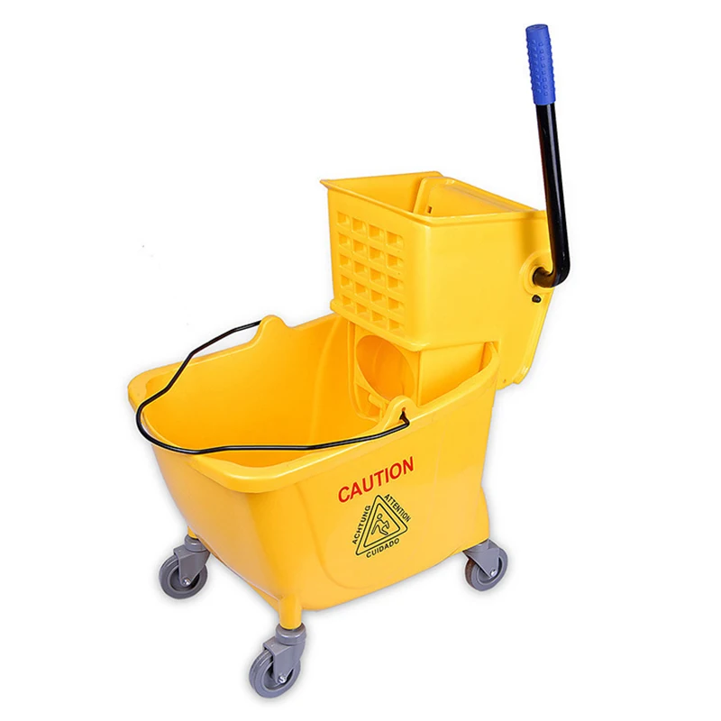 Hospital Janitorial Cart hotel room service equipment other supplies housekeeping cleaning trolley mop wringer