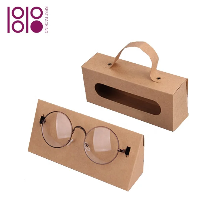 Bestpackaging eco friendly Custom glasses paper box sunglasses  paper bag packaging gift box for eyeglasses box