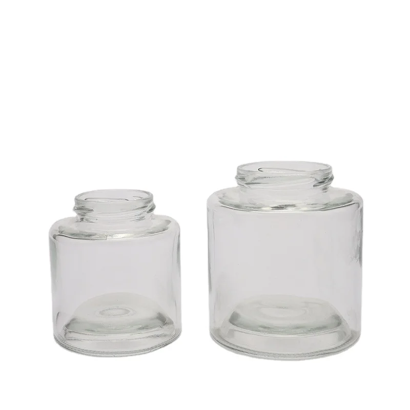 250ml New 2021 Round Shape Customized Frosted Matte Food Storage Honey Glass Jam Jars