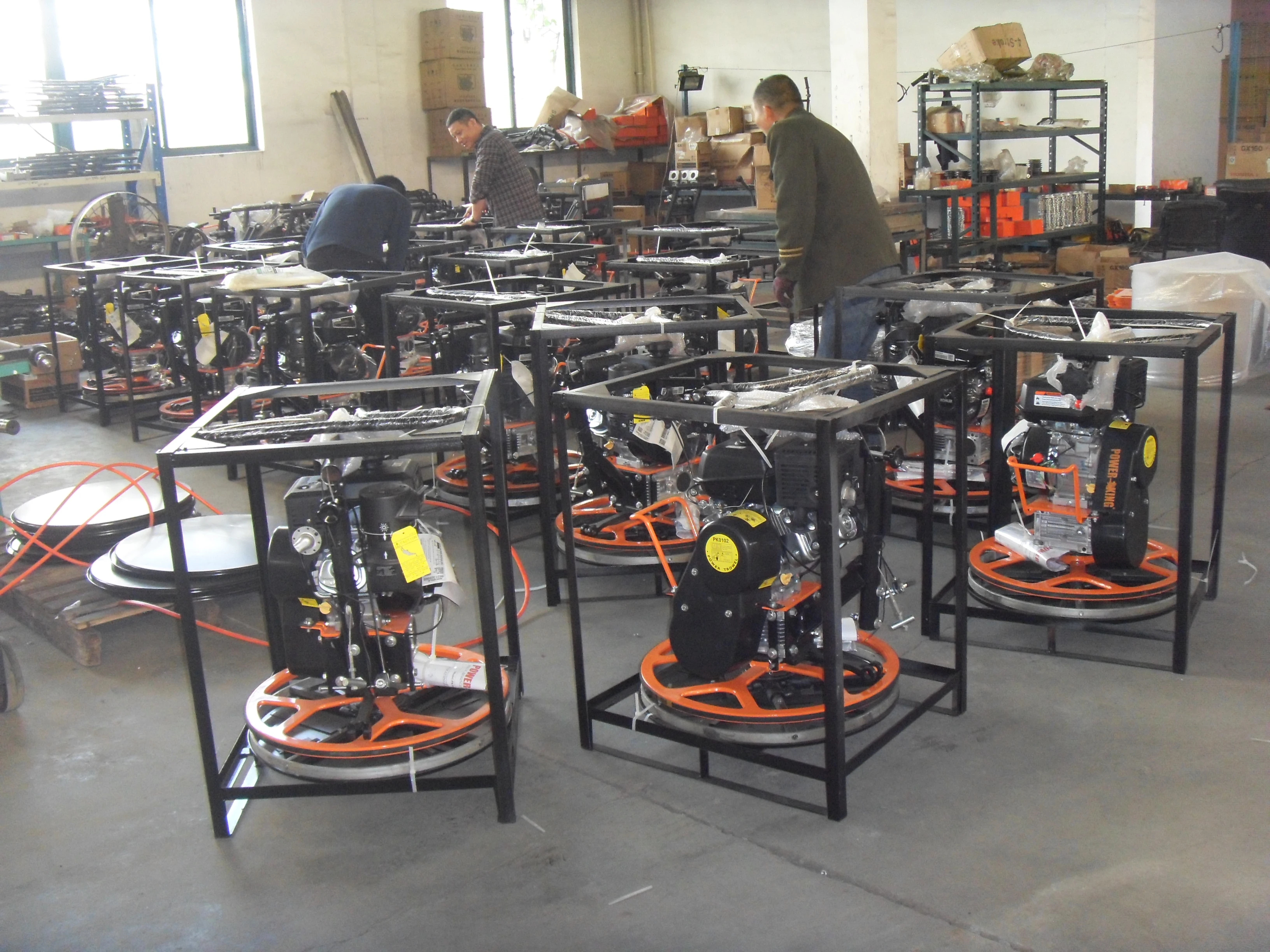 Road Construction Equipment Concrete Screed Spraying Machine Concrete Power Trowel Concrete Finishing Power Trowel