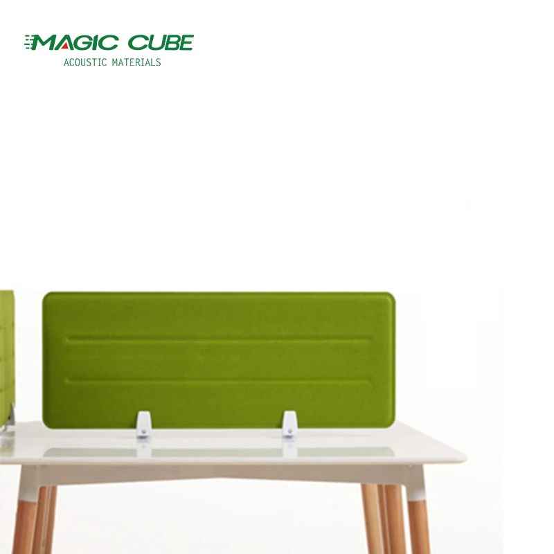 100% Recyclable Polyester Fiber  Pet Acoustic desk panel sounds office pet desk divider