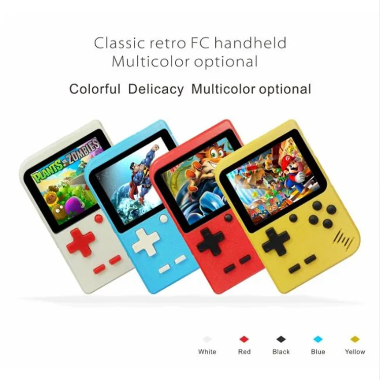  Классическая Мини ТВ игровая консоль 168/400 игр портативные Ретро игровые