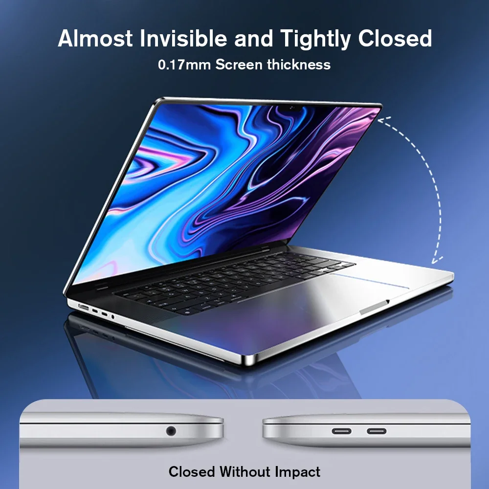 Magnetic Privacy Screen Protector for Macbook Air 15.3 2024 Pro 16.2 14.2 13.6 13.3 inch M1 M2 M3 Removable Laptop Filter Shield