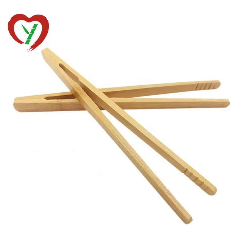 Eco-friendly Kitchen Accessories Wholesale Bamboo Toast Tongs For Food