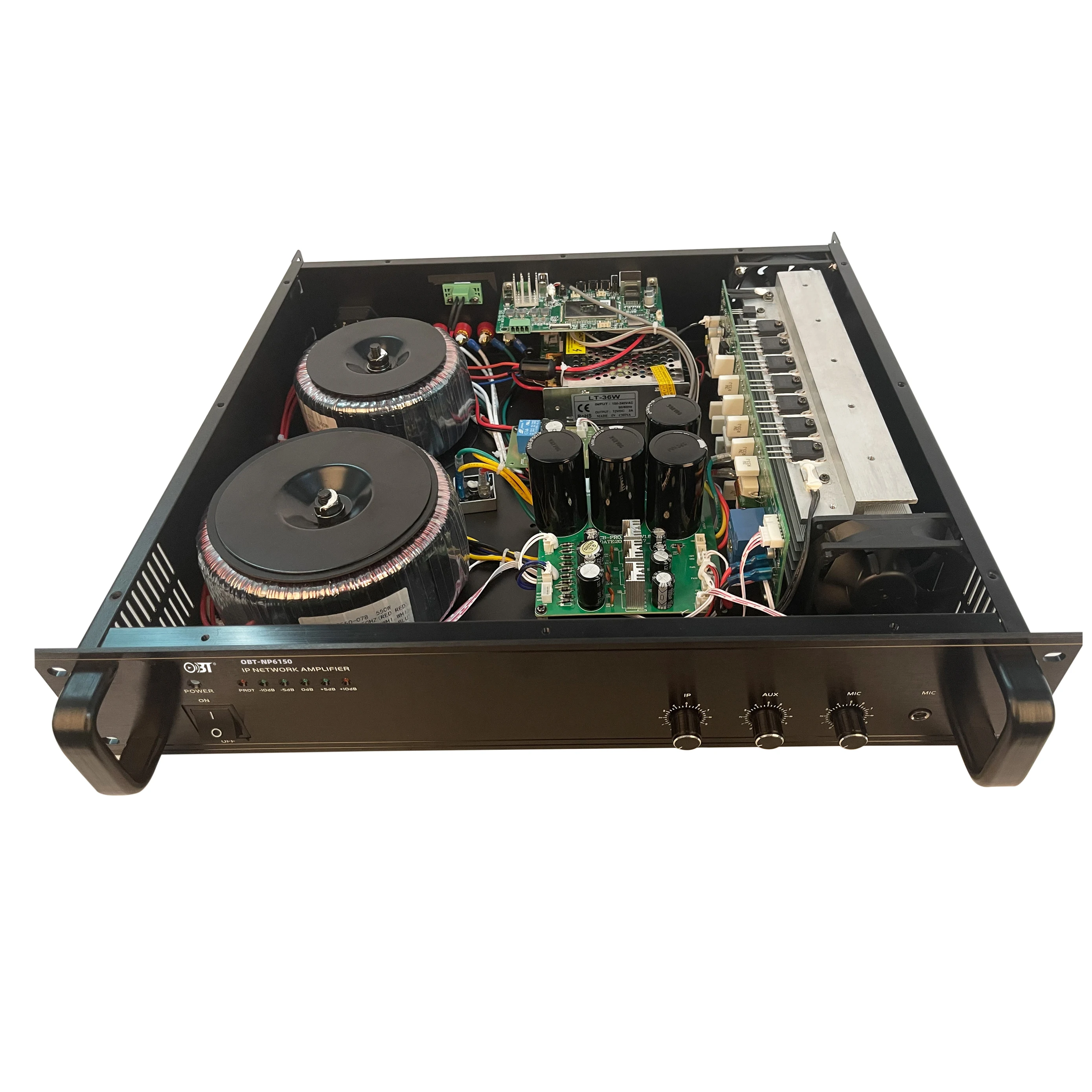 OBT-NP6150 усилитель мощности Профессиональный интегрированный активный Pa динамик система