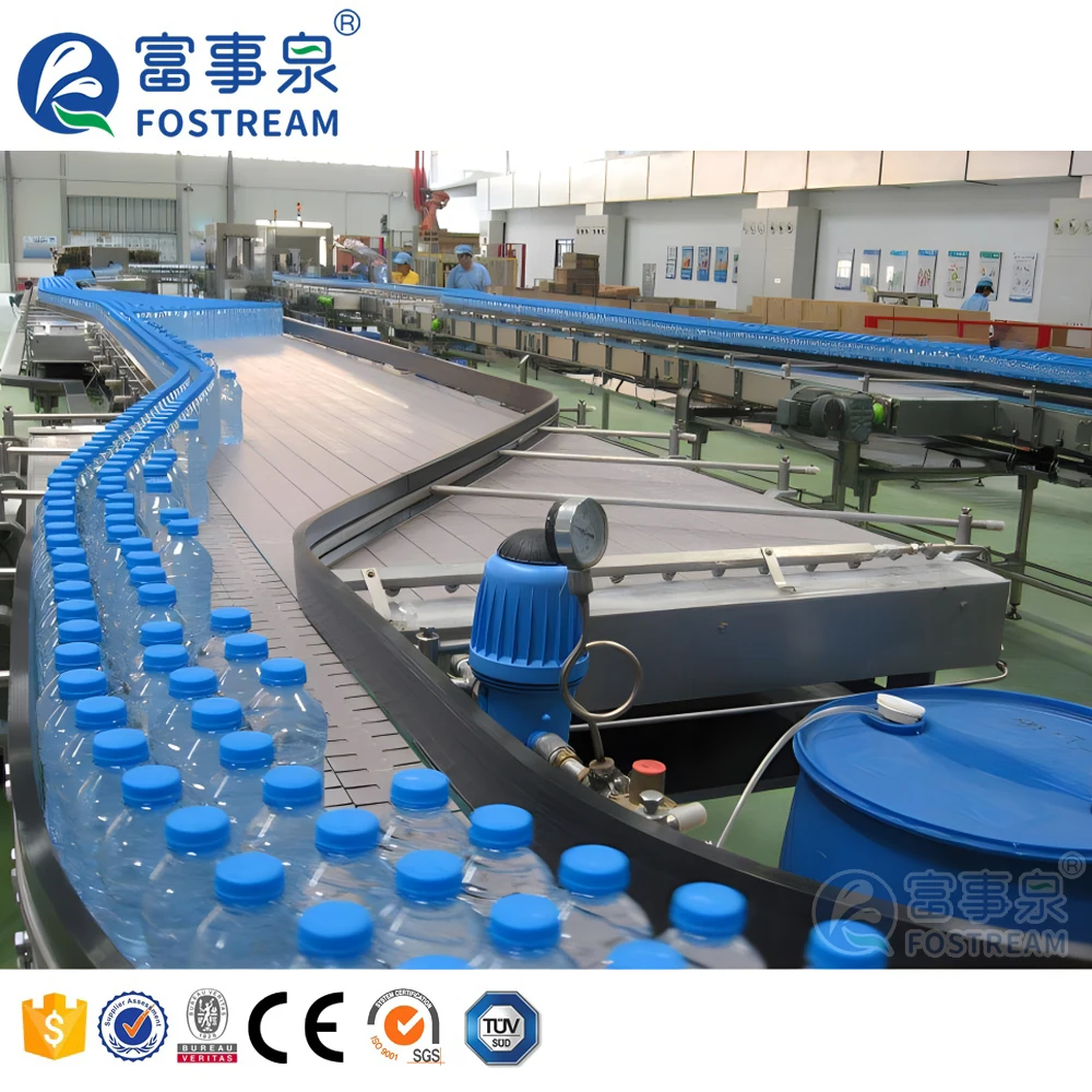 Full Automatic xgf18186 80 bpm Mineral Water Filling Machine for Water Bottling Line