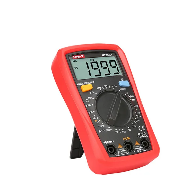 Factory direct Profesional youlede Uni-t UT33B+ mini digital multimeter tester made in china