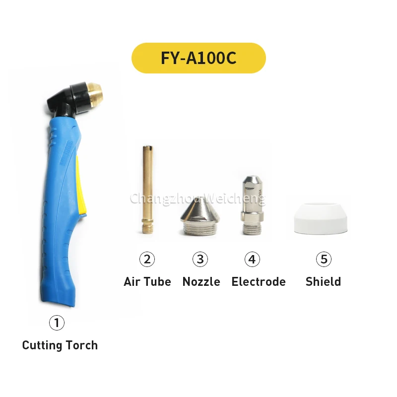 Горячая продажа FY-A100C плазменный резак ручной пистолет плазменной
