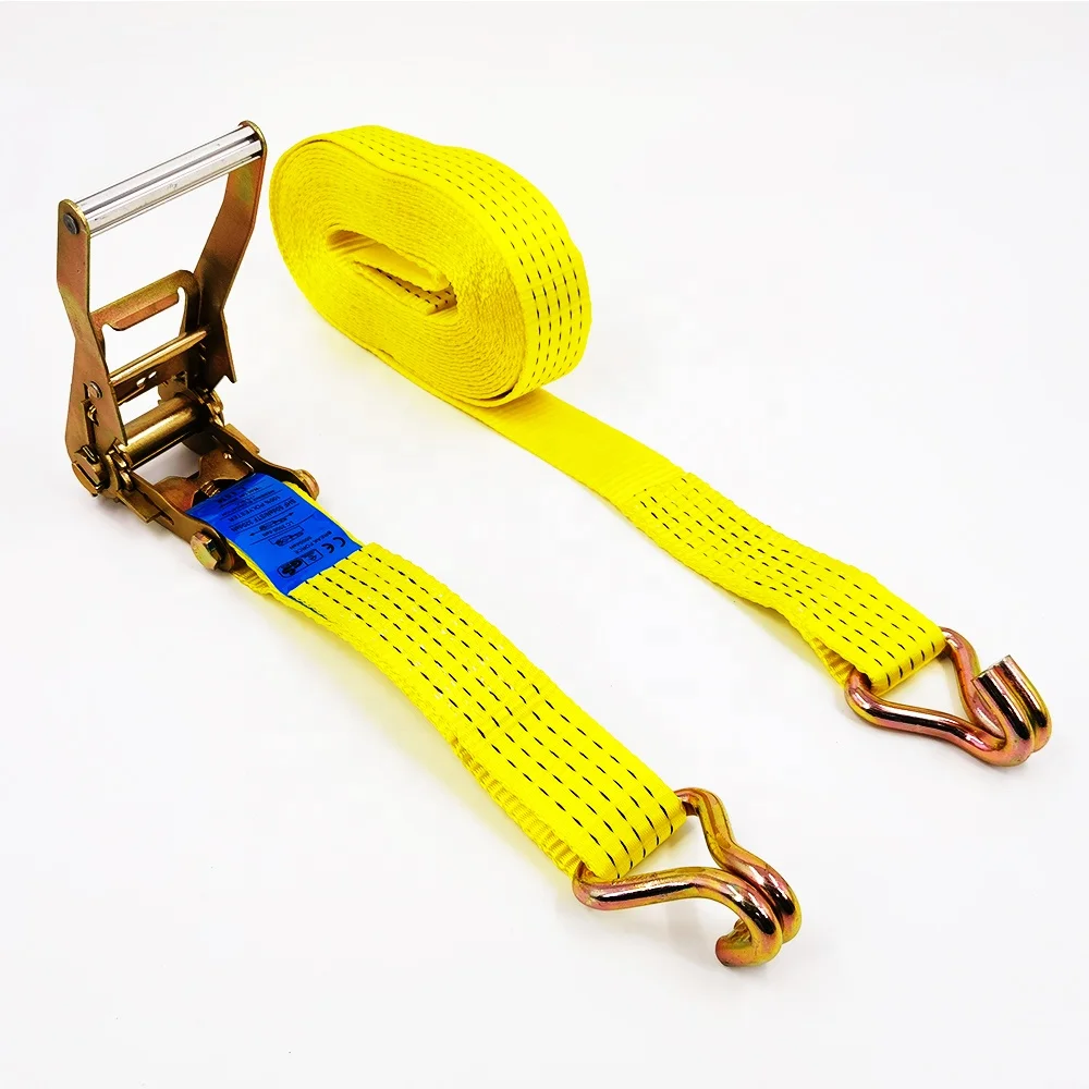 VINEET 5 tons 10 meters polyester cargo straps Auto Ratchet Tie Down Strap Car Wheel Strap for Trailer