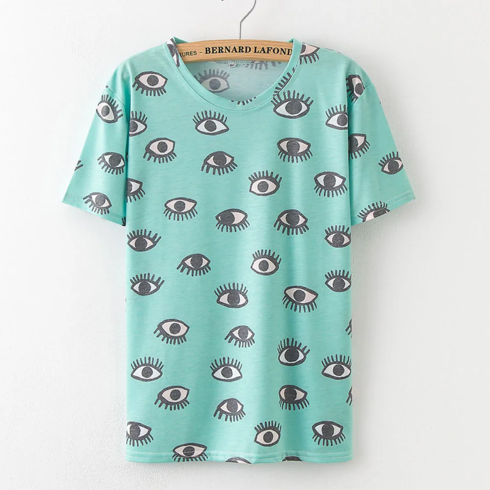 
Girls Custom All Over Printing T-shirt Hot Style Short Sleeve T-shirt Women Summer Cotton t-shirt Tops Casual 