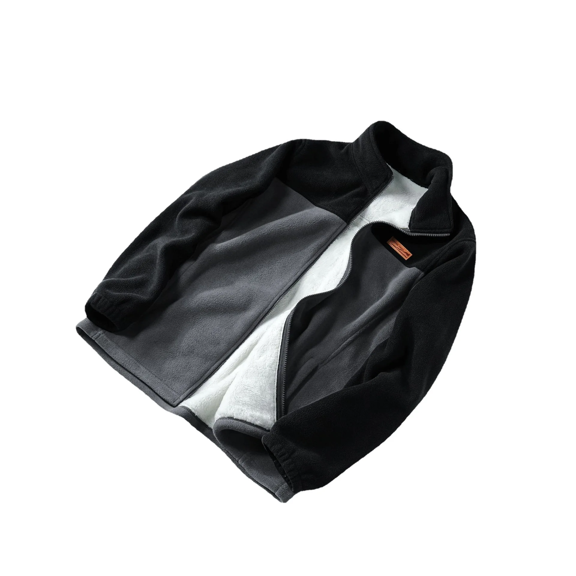 2021 Мужская Спортивная уличная куртка большого размера унисекс с рукавом из микрофлиса зимняя мужская куртка модная флисовая женская куртка-пуховик