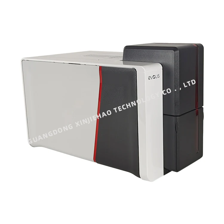 Evolis Primacy2 Single Sided Plastic PVC ID Card Printer Single Side Printing With A R5F208C141 YMCKO Ribbon For Free