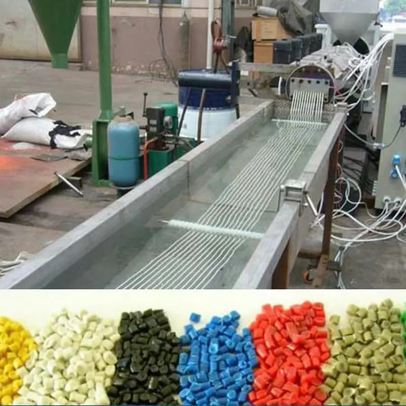 Pe Pp Plastic Pellet Making Machine Plastic PE Pvc Waste Plastic Pellet Machine