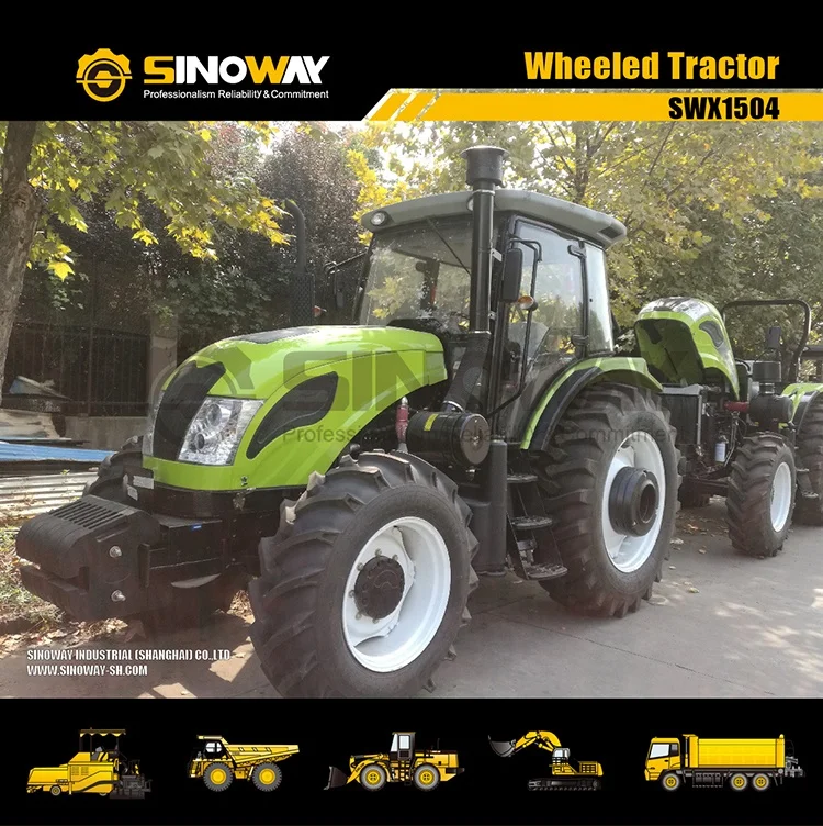 Фермерский трактор большой мощности 150 л.с. 4wd с роскошной