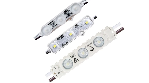 LED adv sign module AC 110v 220v module LED backlight smd2835 lens module with ce rohs