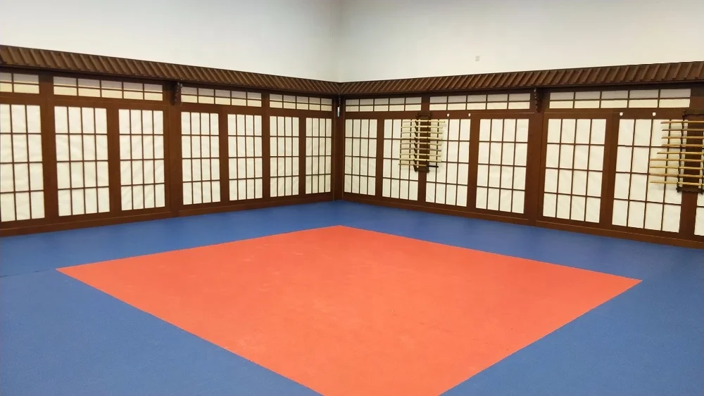 Color Custom Carpet Bonded XPE Foam Martial Arts Roll Mat Gymnastics Foam Rollup Mattress