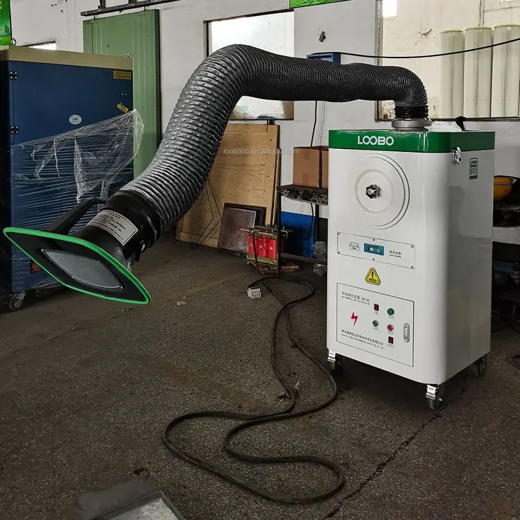 1.5KW 2.2KW 3KW High Efficiency Welding Fume Dust Collector Air Filter Smoke purifier industrial