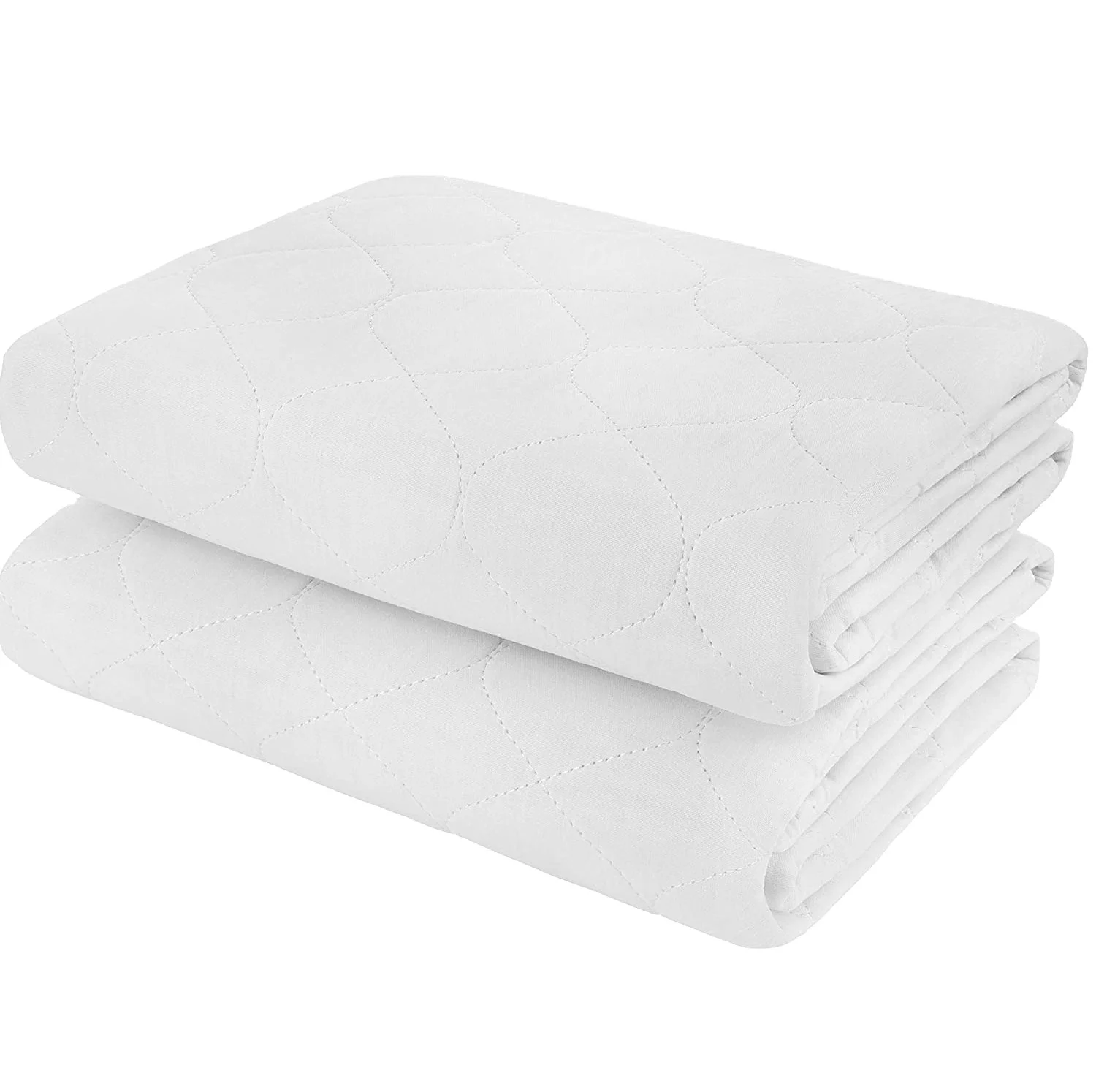 YK Home Sustainable Waterproof Quilted Underpad Washable/reusable Hospital Incontinence Bed Pad With Wing
